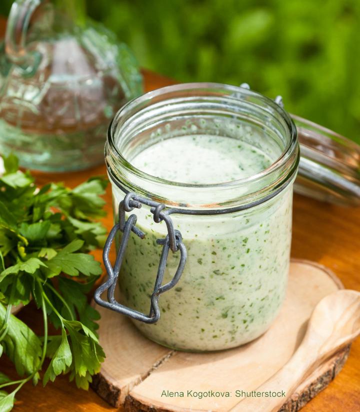 cilantro and mint sauce